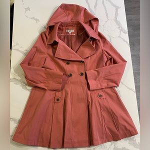 XL Via Spiga Hooded Trench